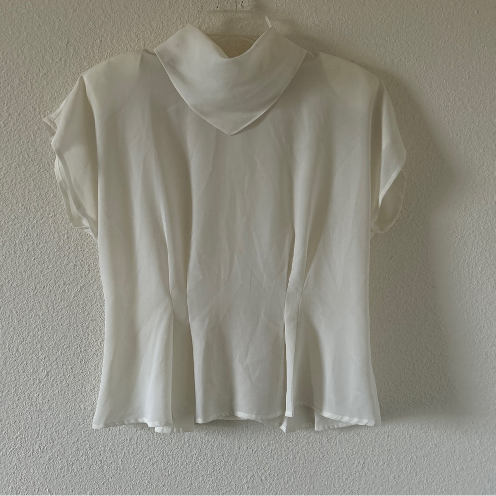VTG Concepts By Caren Blouse Bib Sheer Classy Rockabilly Women’s Fits Medium